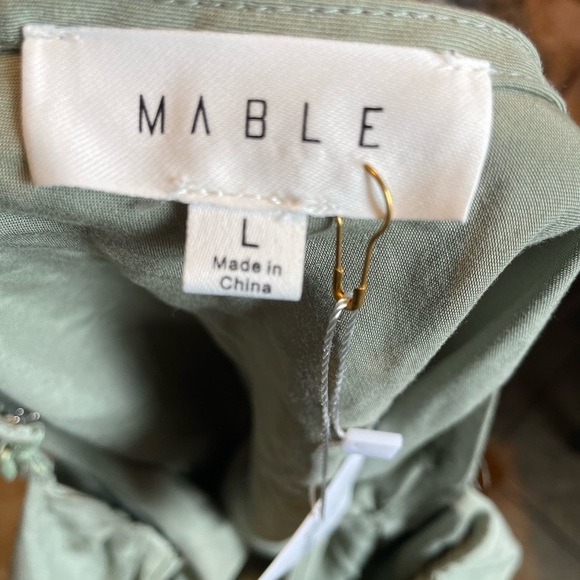 Chic Strapless Midi Dress in Sage - Picture 11 of 11